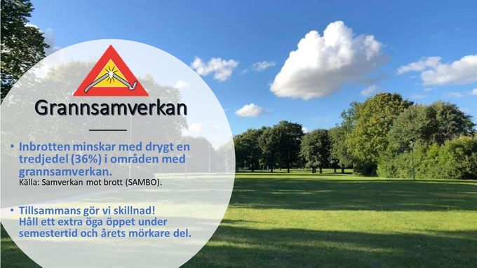 Grannsamverkan i Bärby Hage
